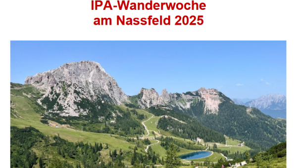 IPA Wanderwoche 2025